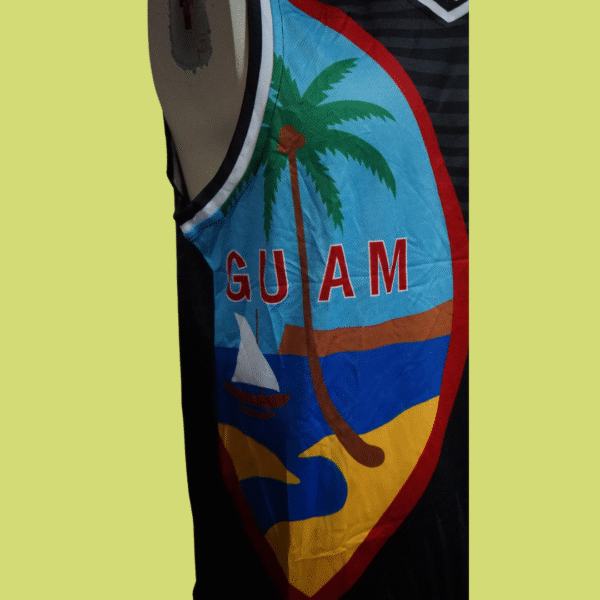 Camisola Desportiva Cultural de Guam – "Hafa Adai / Chamorro 671" - Image 6