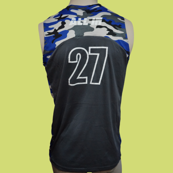 Camisola Desportiva "Green Valley Knights" #27 - Estilo Camuflado - Image 5