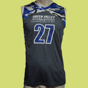 Camisola Desportiva "Green Valley Knights" #27 - Estilo Camuflado