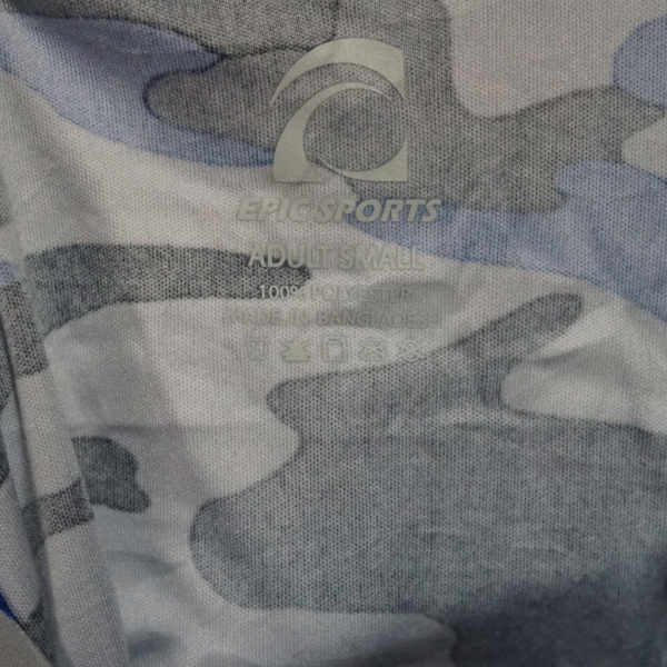 Camisola Desportiva "Green Valley Knights" #27 - Estilo Camuflado - Image 2