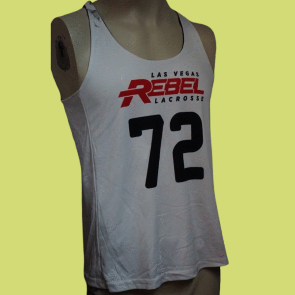 Camisola Reversível de Lacrosse "Las Vegas Rebel" – Nº 72 - Image 3