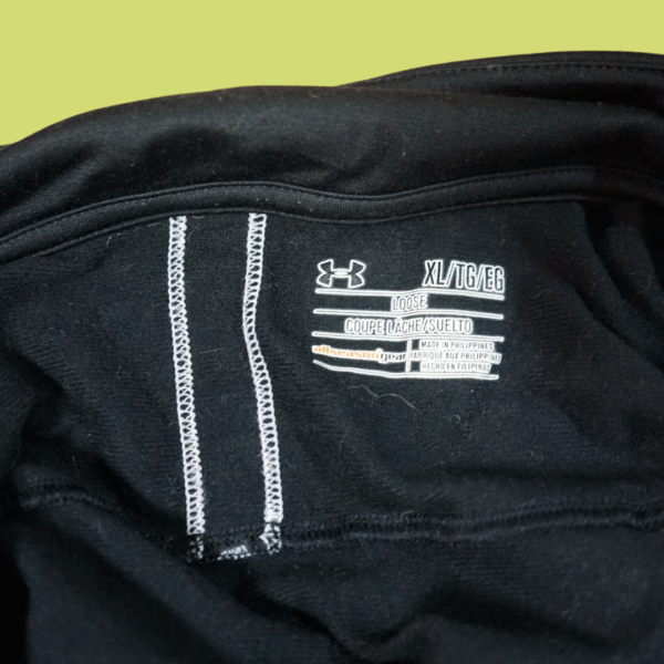 Sweat Under Armour - Sem Capuz - Preta - American Football - Image 2