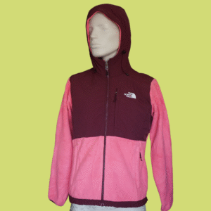Casaco The North Face - Com Capuz - Rosa e Bordô