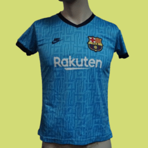 Camisola Oficial Alternativa FC Barcelona Azul — Personalizada "Lopez 10"