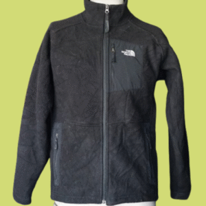 Casaco Polar The North Face Preto com Bolso no Peito