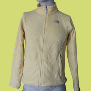 Casaco Polar Feminino The North Face Amarelo Pastel