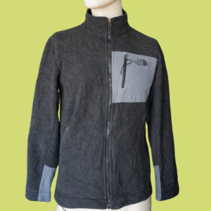 Casaco Polar The North Face Preto e Cinzento – Conforto e Estilo Outdoor